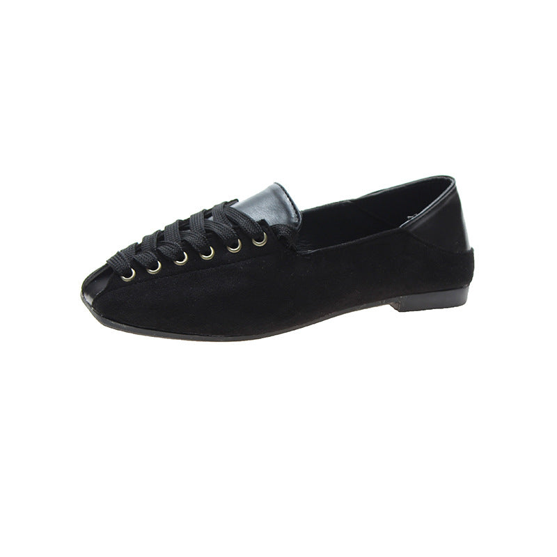 Student Flat One-Foot Casual Peas Shoes Women's Shoes